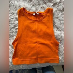 Orange Zara shirt size medium. Worn once